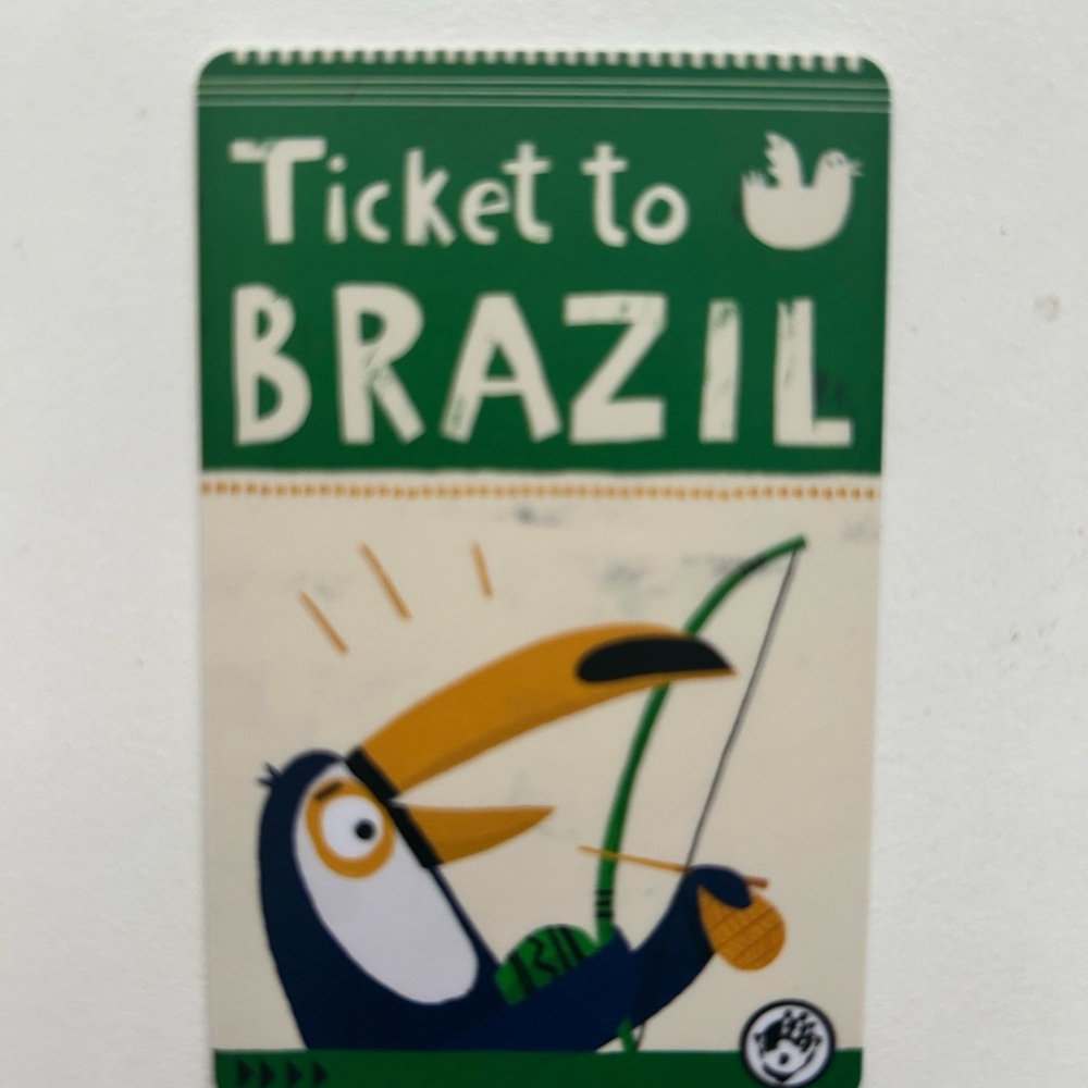 Ticket to Brazil Yoto Card